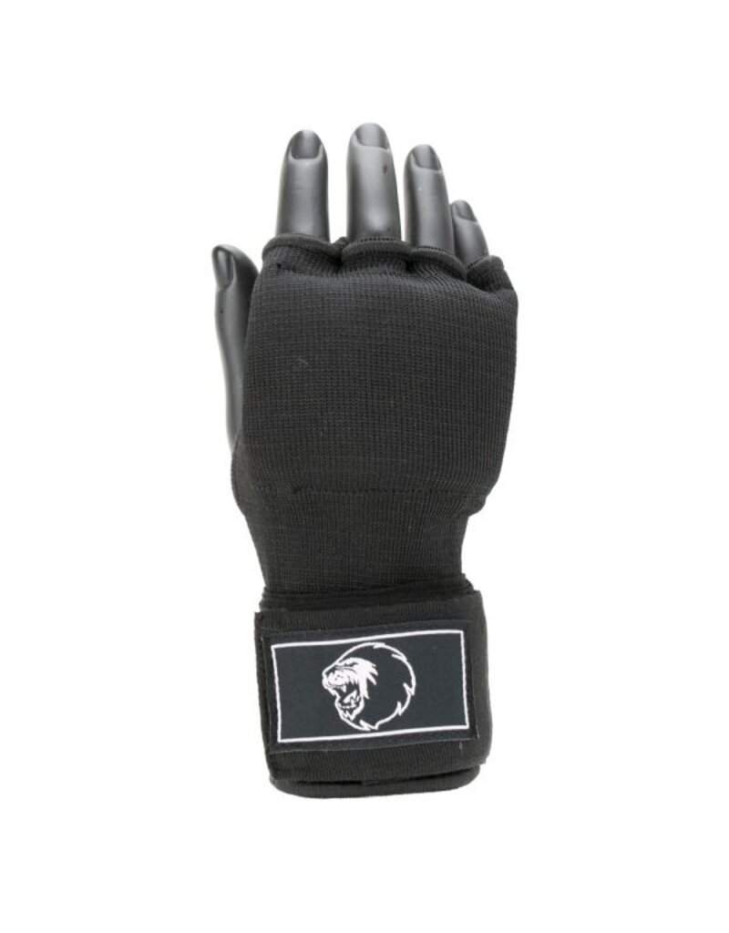 Super Pro Super Pro Inner Gloves With Wraps- Black
