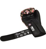 RDX SPORTS RDX Sports FL5 Floral Boxing Gloves - Black