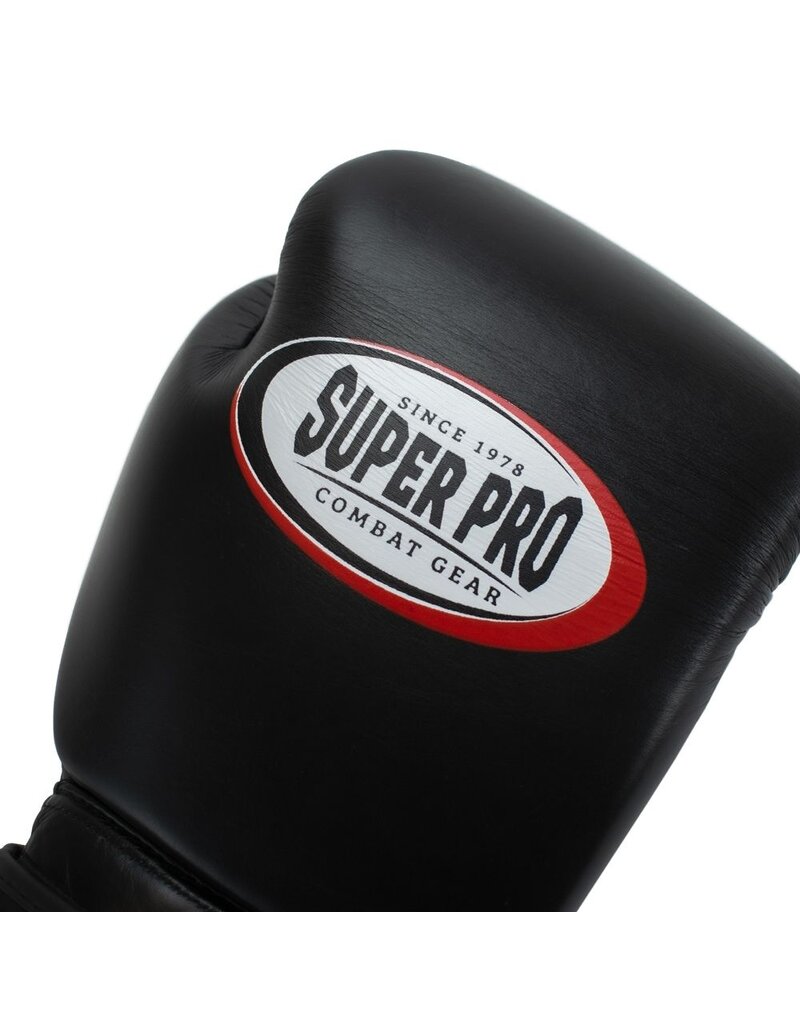 Super Pro Super Pro Combat Gear lederen Thai-Pro kickbokshandschoenen