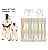 ISAMU  SALE MODEL 勇SHINKYOKUSHINKAI Ongebleekte Gi