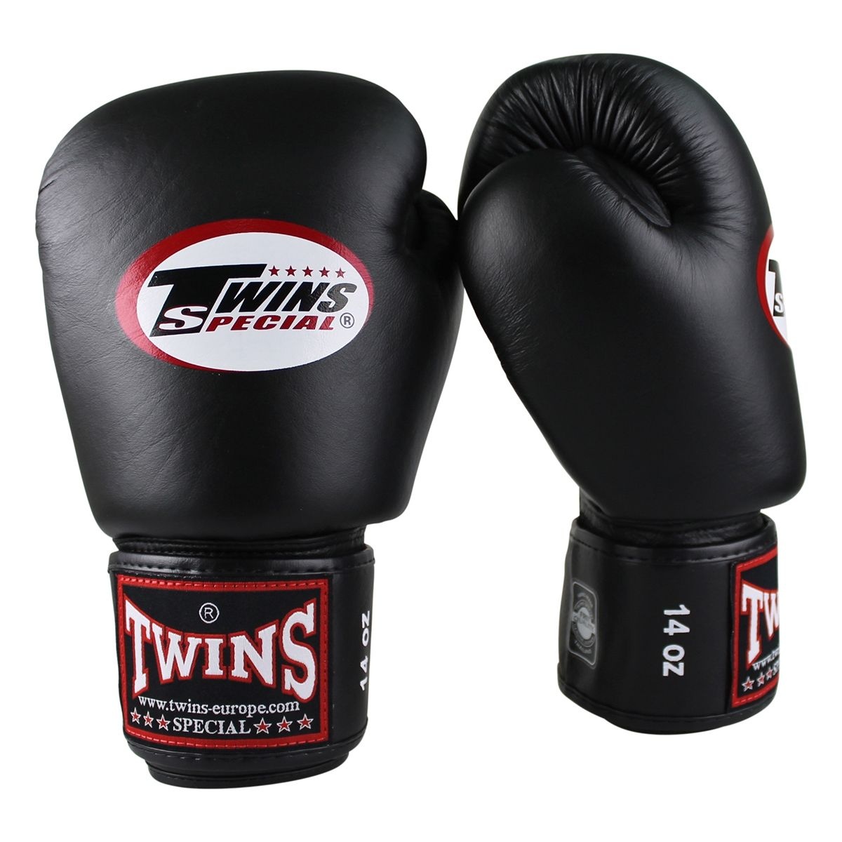Boxing Gloves BGVL-3 Black – handcrafted Muay Thai gloves