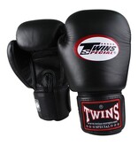 Bokshandschoenen BGVL-3 zwart– handgemaakte Muay Thai handschoenen van runderleer