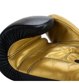 Super Pro Super Pro Combat Gear Undisputed Punching Bag Gloves Leather Black/Gold