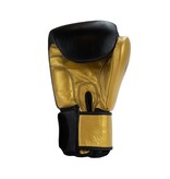 Super Pro Super Pro Combat Gear Undisputed Punching Bag Gloves Leather Black/Gold