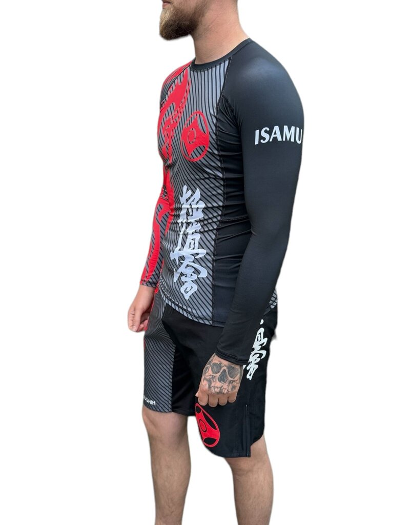ISAMU KYOKUSHIN “ATTACK” FIGHT RASHGUARD Long Sleeve