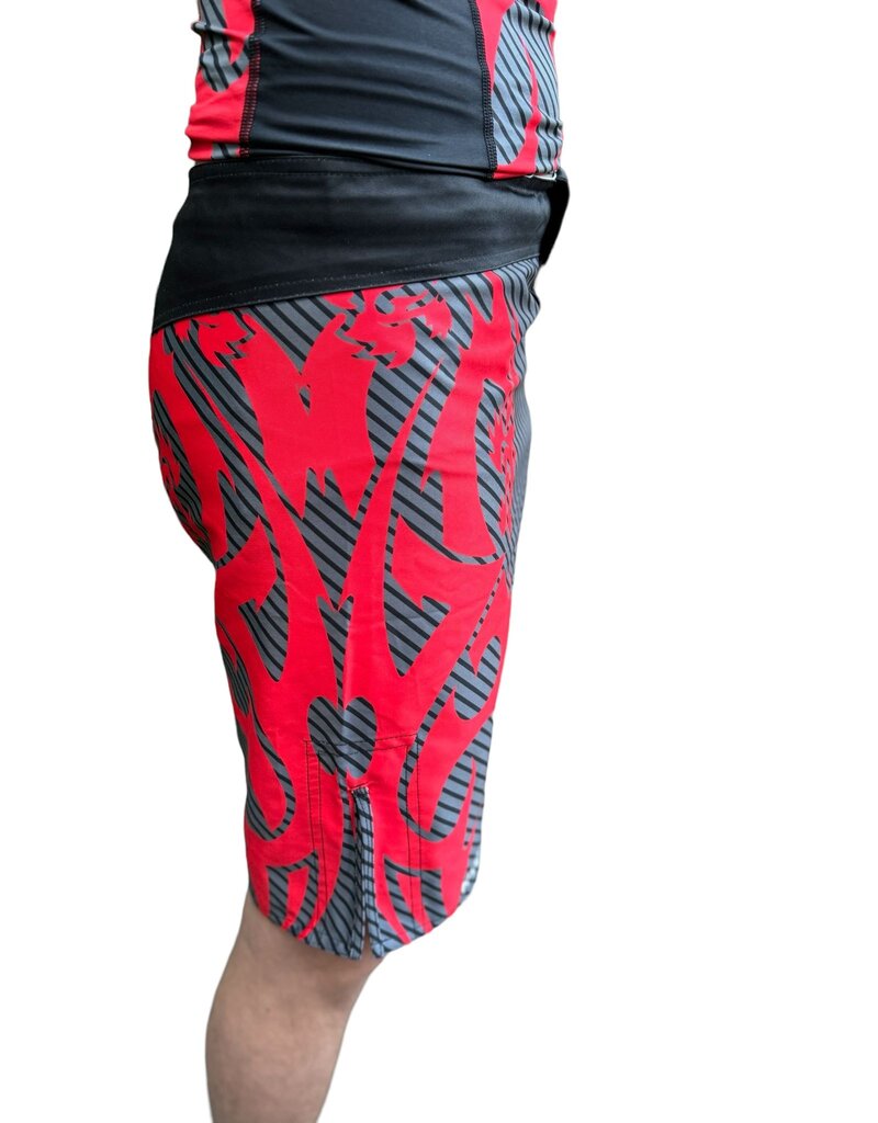 ISAMU Attack Kyokushin Shorts- Gray black