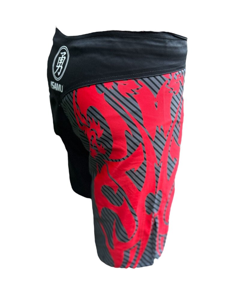 ISAMU Attack Kyokushin Shorts- Gray black