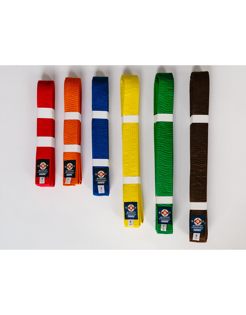 Kyokushin belts hotsell