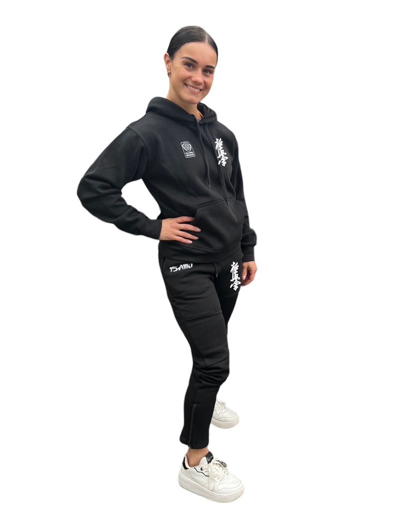 ISAMU Courageous Fleece Tracksuit with(Shin)Kyokushin kanji print