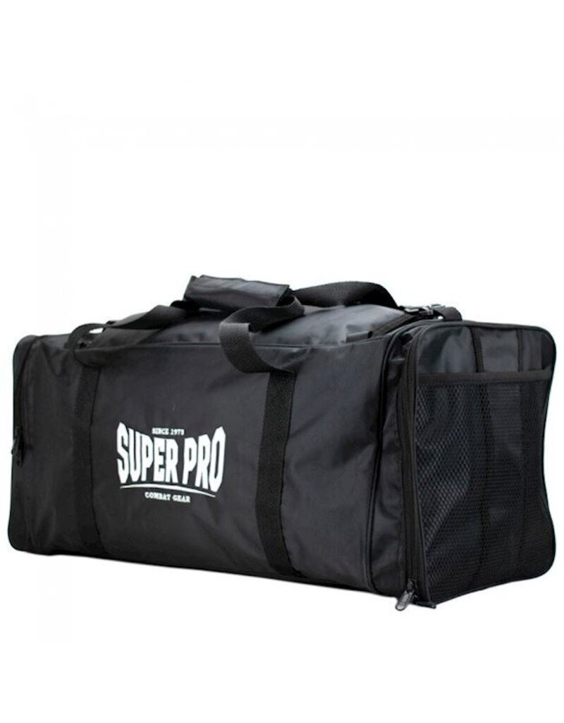 Super Pro Super Pro Combat Gear Travel Sports Bag Black/White – 60 x 35 x 30 cm – 68 Liters
