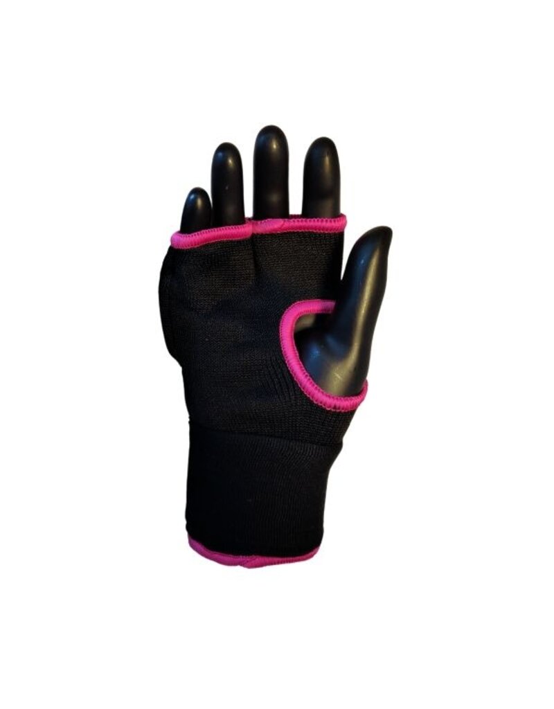 Super Pro Super Pro Binnenhandschoenen Met Bandage Zwart/Roze