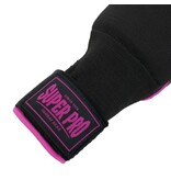 Super Pro Super Pro Binnenhandschoenen Met Bandage Zwart/Roze