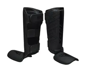 RDX F6 Kara MMA Shin Guards - Matte Black