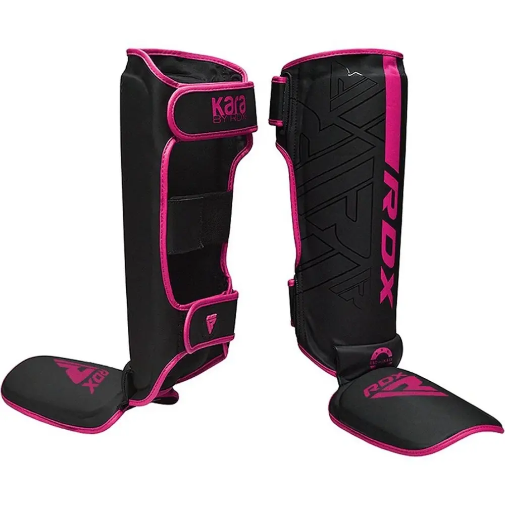 RDX F6 Kara MMA Shin Guards -pink | Kyokushinworldshop