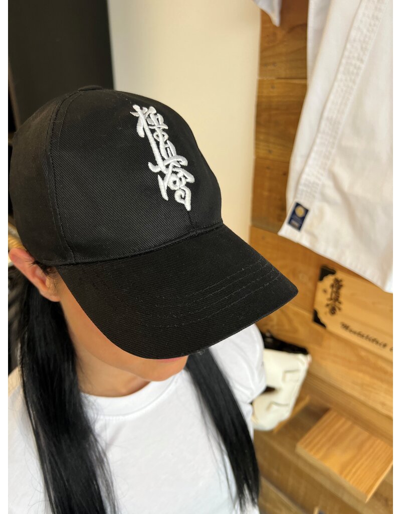 ISAMU ISAMU Kyokushin Embroidered Cap – Black & Navy – One Size
