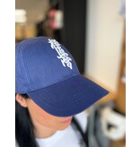 ISAMU ISAMU Kyokushin Embroidered Cap – Black & Navy – One Size