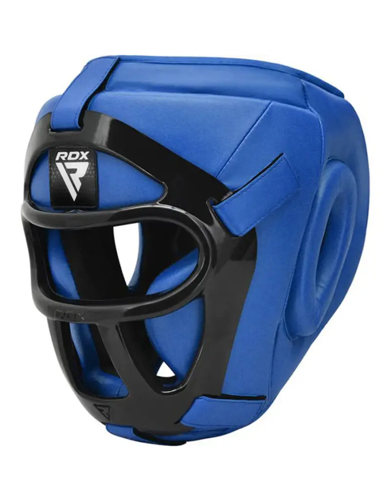 RDX SPORTS RDX T1 Head Guard with Removable Face Shield Blue