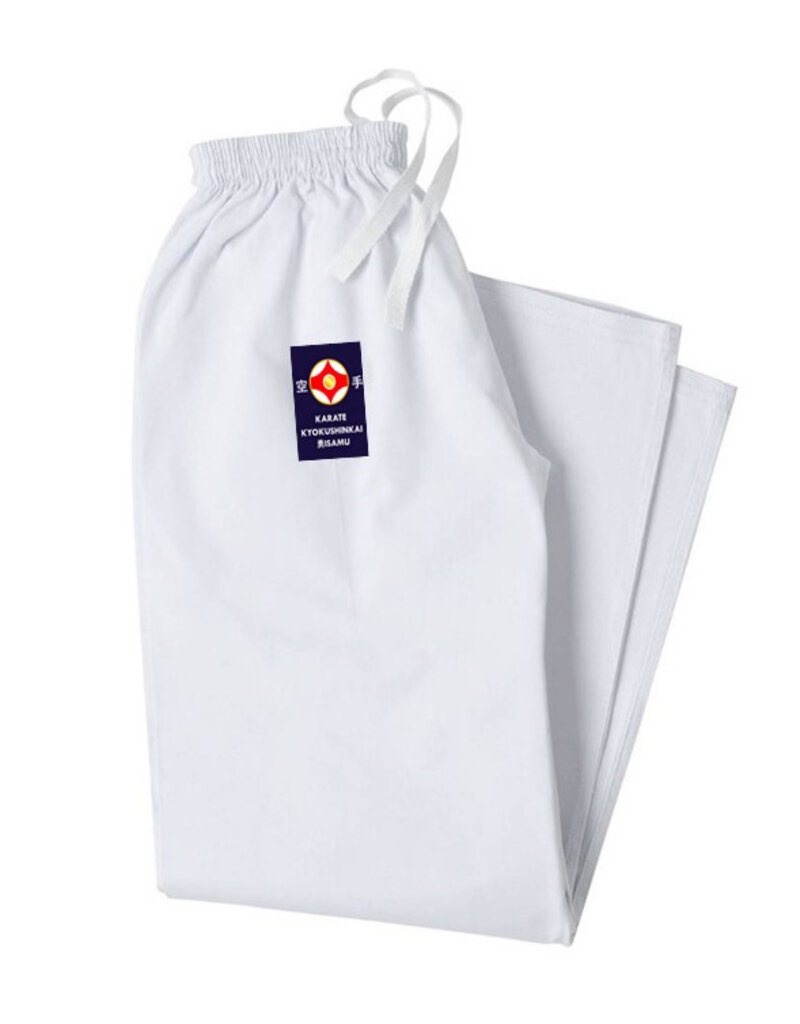 ISAMU Karate Pants with Elastic Waistband – 8oz Poly-Cotton ( ISAMU Starter Gi Pants)