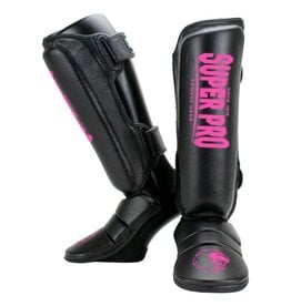 Super Pro Super Pro Scheenbeschermer Protector Zwart/Roze