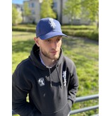 ISAMU ISAMU Kyokushin Embroidered Cap – Black & Navy – One Size