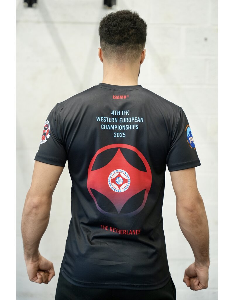 ISAMU Official T-Shirt for the IFK West European Championships WEC 2025