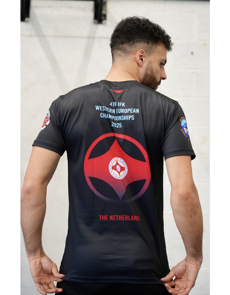 ISAMU Official T-Shirt for the IFK West European Championships WEC 2025