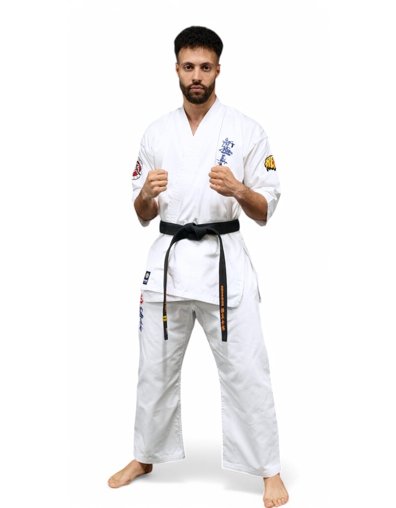 ISAMU Excellence Shinkyokushin Karate Gi with Kokoro Emrboidery - Full Contact Gi