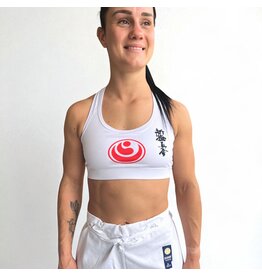 ISAMU Shinkyokushin Dames Top – Wit
