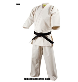 ISAMU Sale model - Full Contact Karate Dogi Ecru