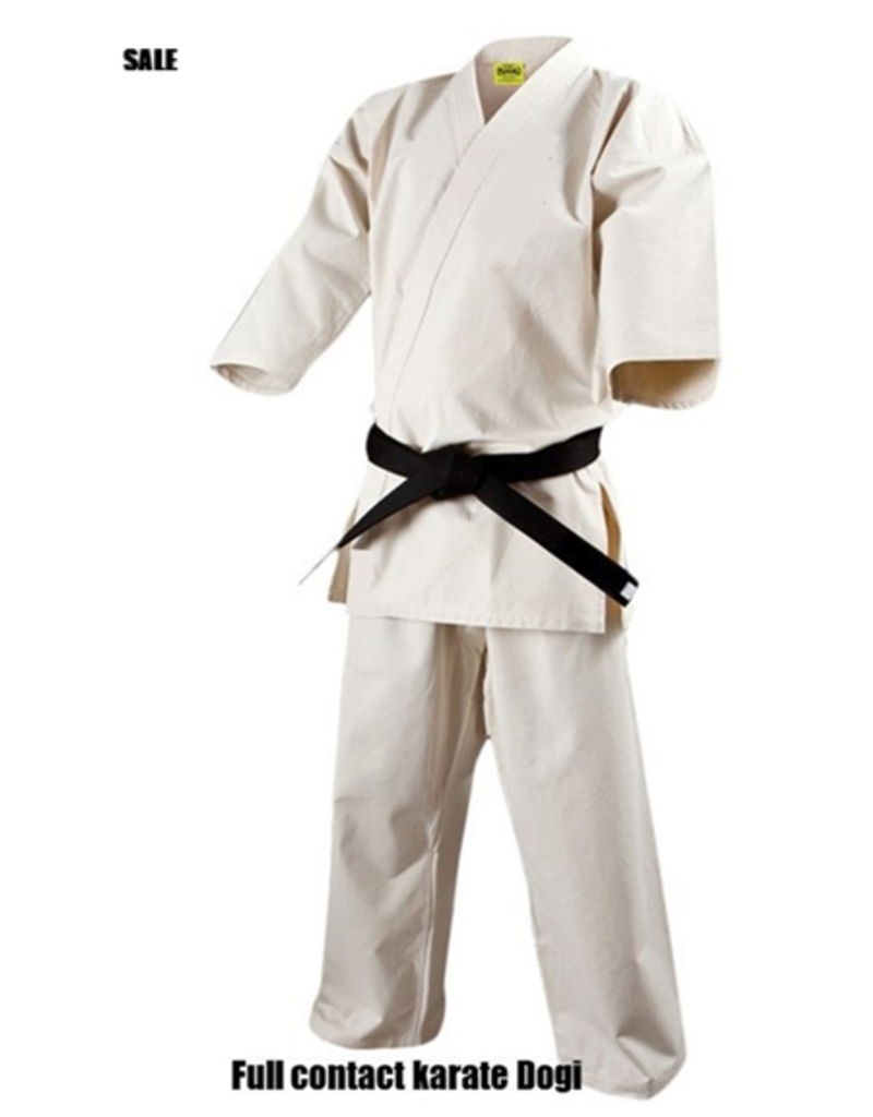 ISAMU Sale model - Full Contact Karate Dogi Ecru
