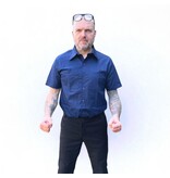 ISAMU Scheidsrechter blouse - Marine Blauw