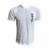 ISAMU Osu Shinkyokushin Kanji T-shirt Wit