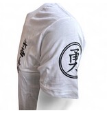 ISAMU Osu Shinkyokushin Kanji T-shirt White