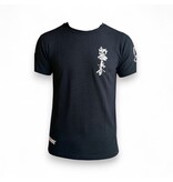 ISAMU Osu Shinkyokushin Kanji T-shirt Zwart