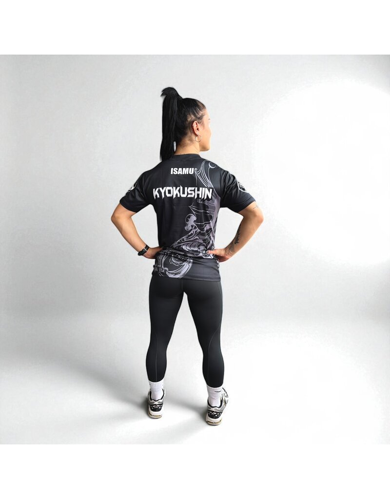 ISAMU Kyokushin Ryuu T-shirt – Grijs of Rood