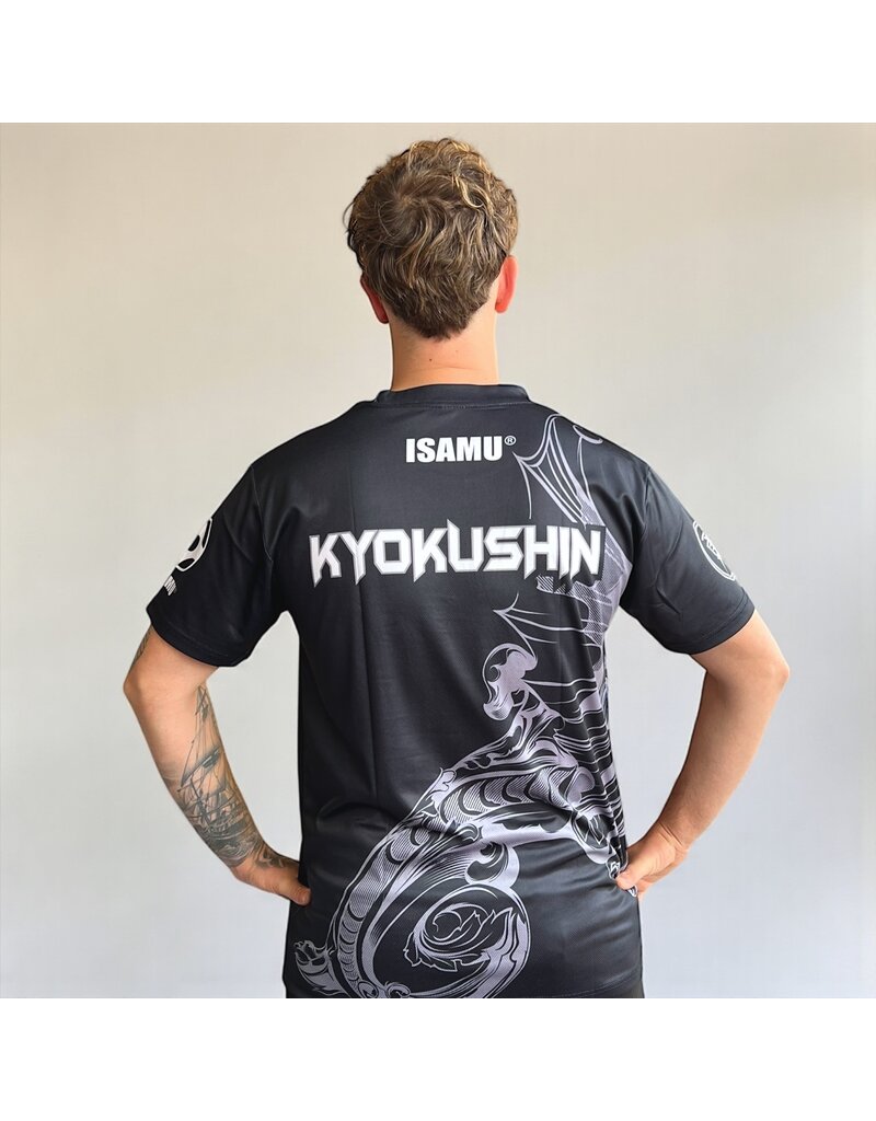 ISAMU Kyokushin Ryuu T-shirt – Grijs of Rood