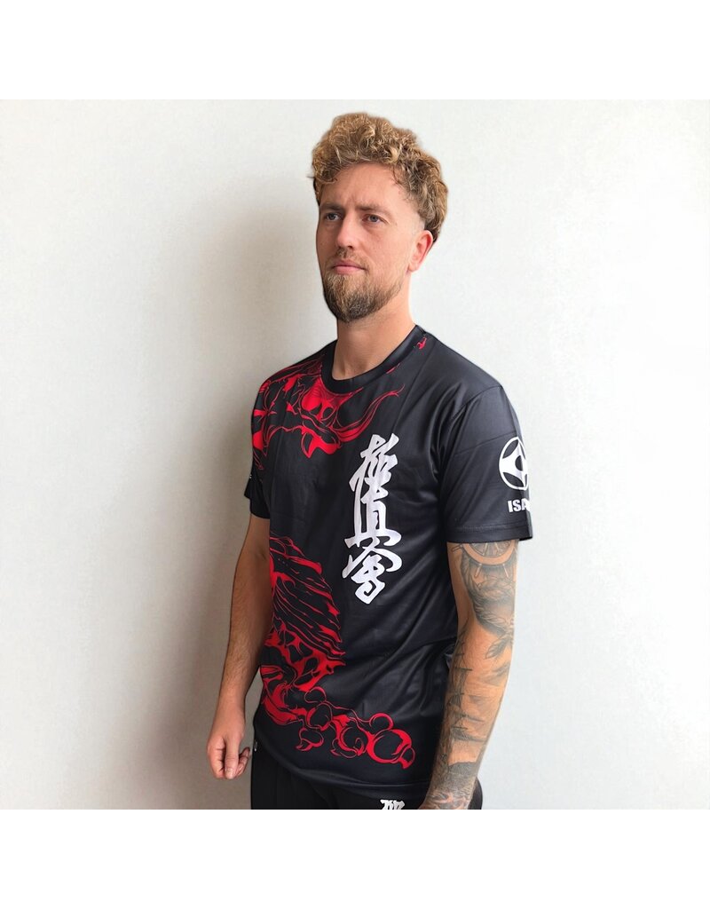 ISAMU Kyokushin Ryuu T-shirt – Grijs of Rood