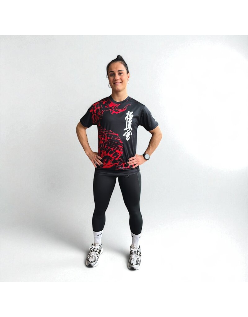 ISAMU Kyokushin Ryuu T-shirt – Grijs of Rood