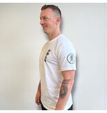 ISAMU Osu Shinkyokushin Kanji T-shirt White