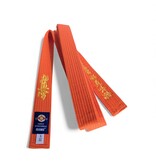 ISAMU Kyokushinkai colored Kyu belt with kanji embroidery – IKO Kanji