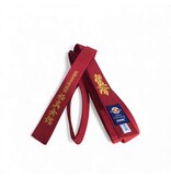 ISAMU Kyokushinkai colored Kyu belt with kanji embroidery – IKO Kanji