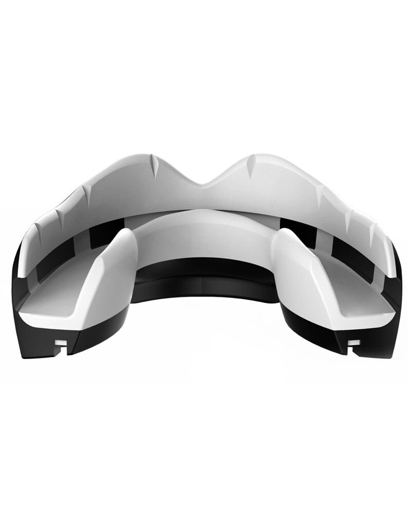 Safejawz Dracula Black/White Mondbeschermer voor Beugels