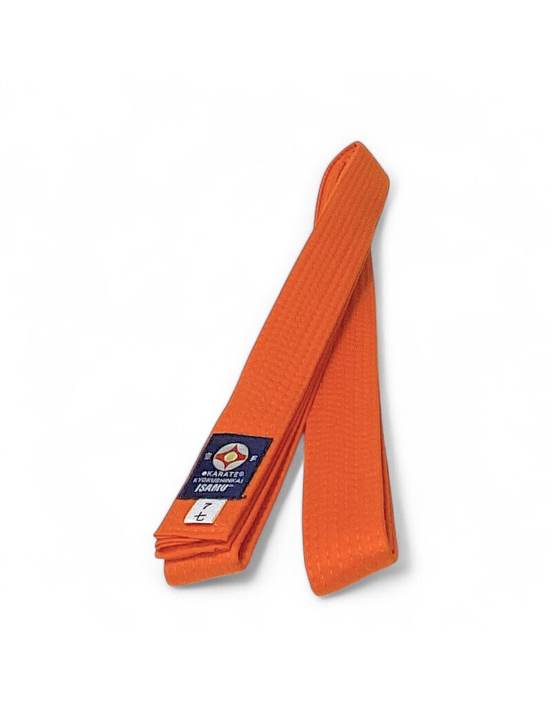 ISAMU Standard Kyokushinkai Color Kyu Belt