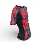 ISAMU Kyokushin "Attack" Fight Rashguard-Korte mouw