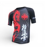 ISAMU Kyokushin "Attack" Fight Rashguard-Korte mouw