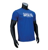 Super Pro Dryfit T-shirt Stripes, Blue- White  – Lightweight and quick-drying training shirt
