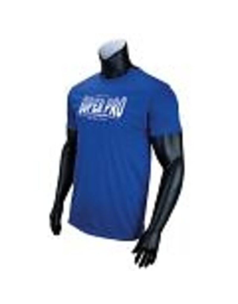 Super Pro Dryfit T-shirt Stripes, Blue- White  – Lightweight and quick-drying training shirt