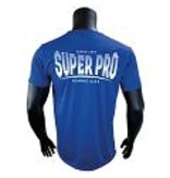 Super Pro Dryfit T-shirt Stripes, Blue- White  – Lightweight and quick-drying training shirt