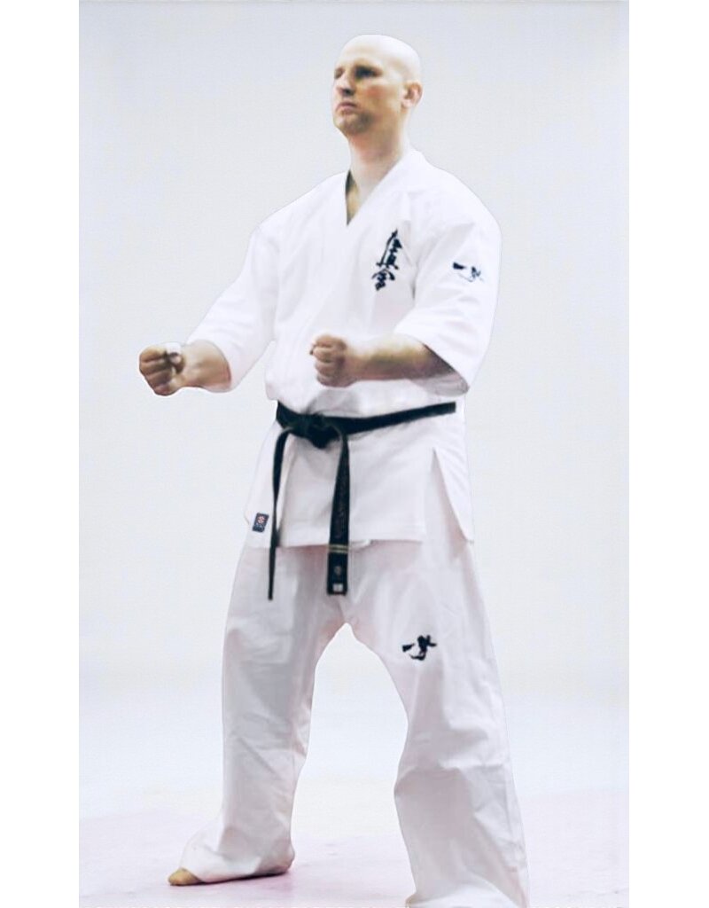 KYOKUSHIN KARATE GI MET ICHIGEKi BORDURING
