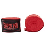 Super Pro Combat Gear Hand Wraps Red